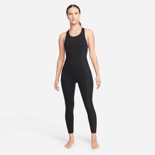 Nike Yoga Dri-FIT Luxe 7/8-Jumpsuit für Damen - Schwarz