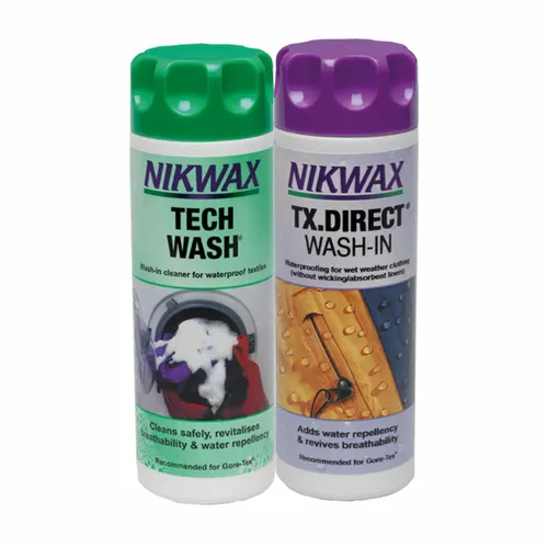 NIKWAX Doppelpack Waschmittel TECH WASH + Imprägnierer TX DIRECT WASH-IN