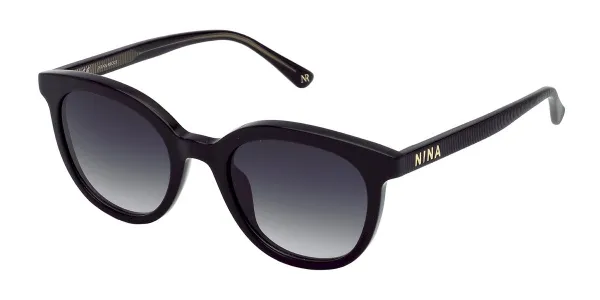 Nina Ricci SNR264 0700 Schwarze Damen Sonnenbrillen