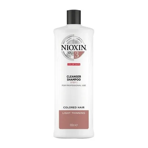 Nioxin System 3 Step 1 Cleanser Shampoo 1.000 ml