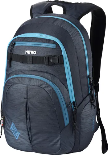 Nitro Chase Rucksack Schulrucksack mit Organizer Schoolbag