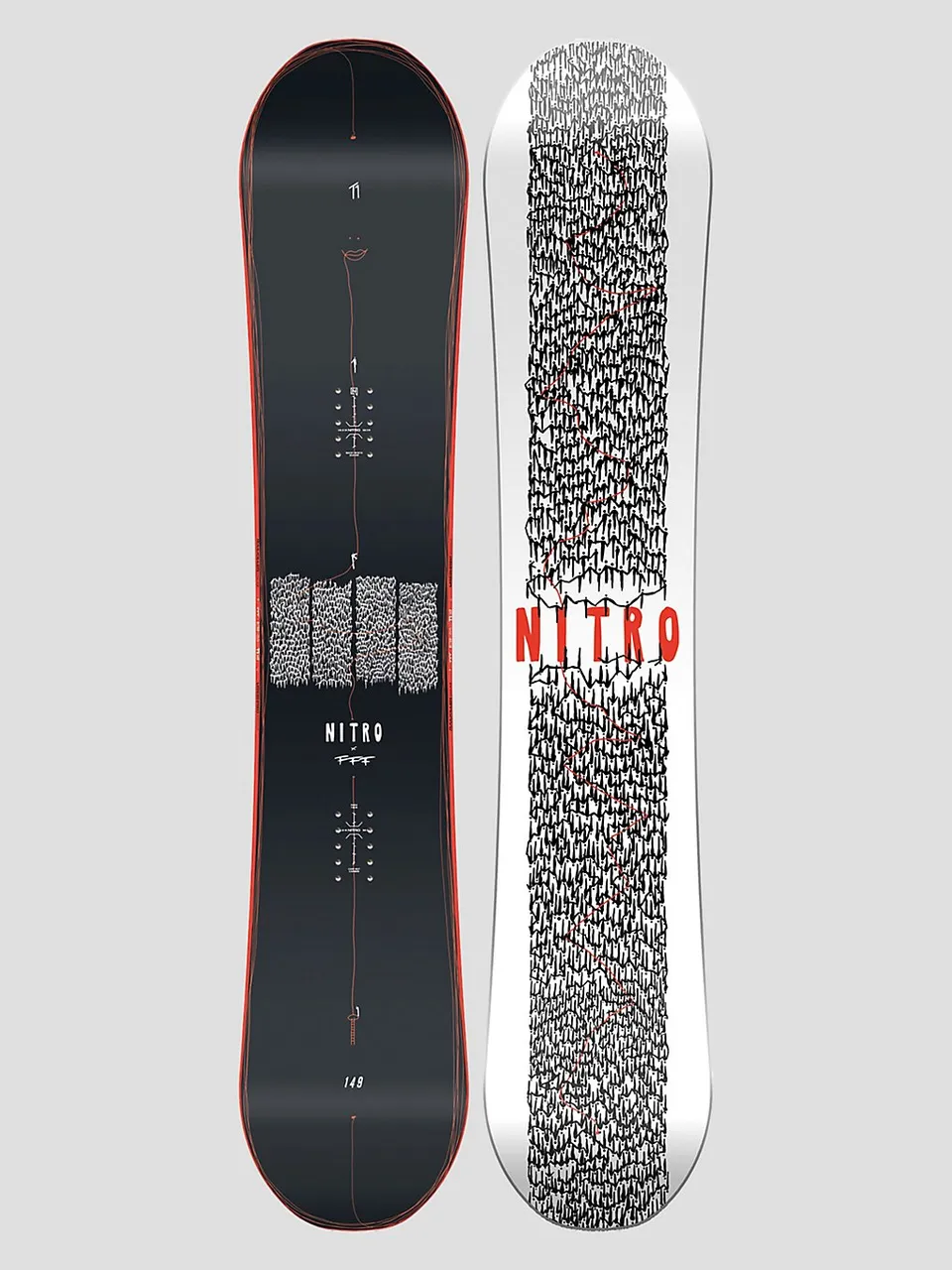 Nitro T1 X Fff 2024 Snowboard uni