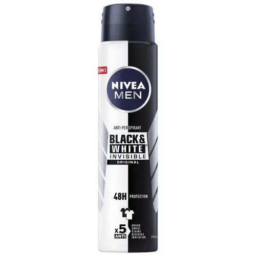 NIVEA Antiperspirant Black&White Invisible Orginal spray