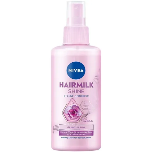 NIVEA - Haarmilch Natürlicher Glanz Mildes Pflegespray Haarwasser 150 ml