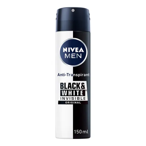 NIVEA MEN Black & White Invisible Deo Spray (150 ml)