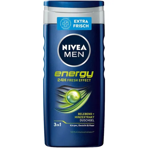 NIVEA - NIVEA MEN Pflegedusche Energy Mini Duschgel 250 ml Herren