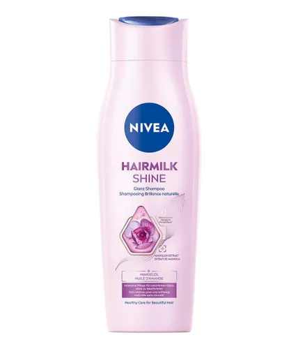 NIVEA Pflegeshampoo Hairmilk Shine Glanz