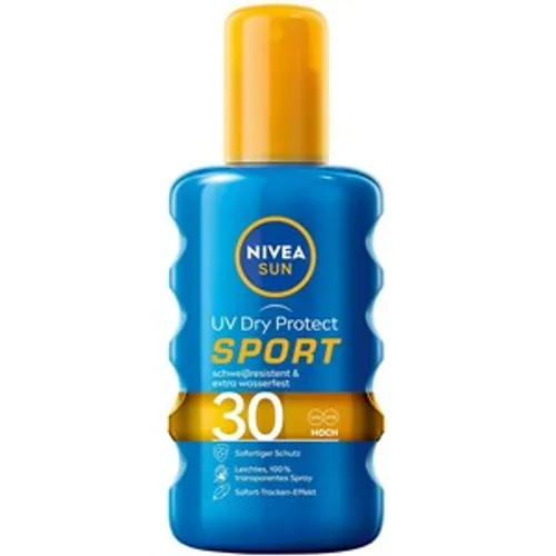NIVEA Sonnenschutz UV Dry Protect Sport Transparent LSF 30 Damen