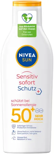 NIVEA SUN Sensitiv Sofortschutz Sonnenlotion im 1er Pack (1