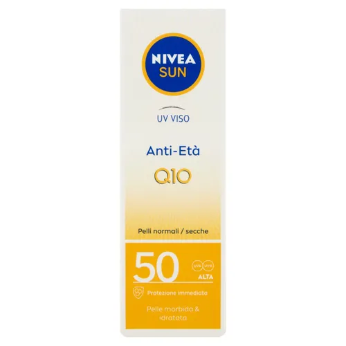 Nivea SUN UV-Gesichtscreme Q10 Anti-Aging FP50 in 50 ml Tube