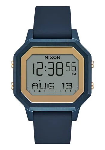 Nixon Damen Digital Digitalmodul Uhr mit Silikon Armband