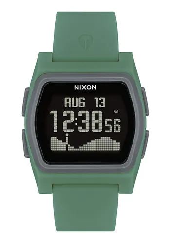 Nixon Damen Digital Digitalmodul Uhr mit Silikon Armband