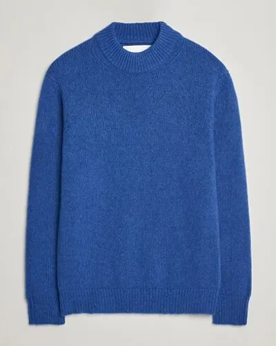 NN07 Nick Mock Neck Sweater Blue