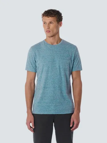 NO EXCESS Kurzarmshirt T-Shirt Crewneck Multi Coloured Mel