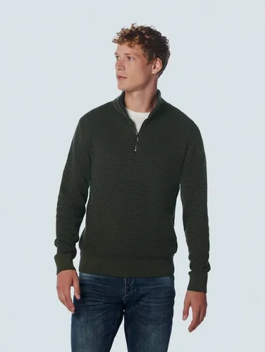 NO EXCESS Sweatshirt Pullover Half Zipper 2 Coloured Mel