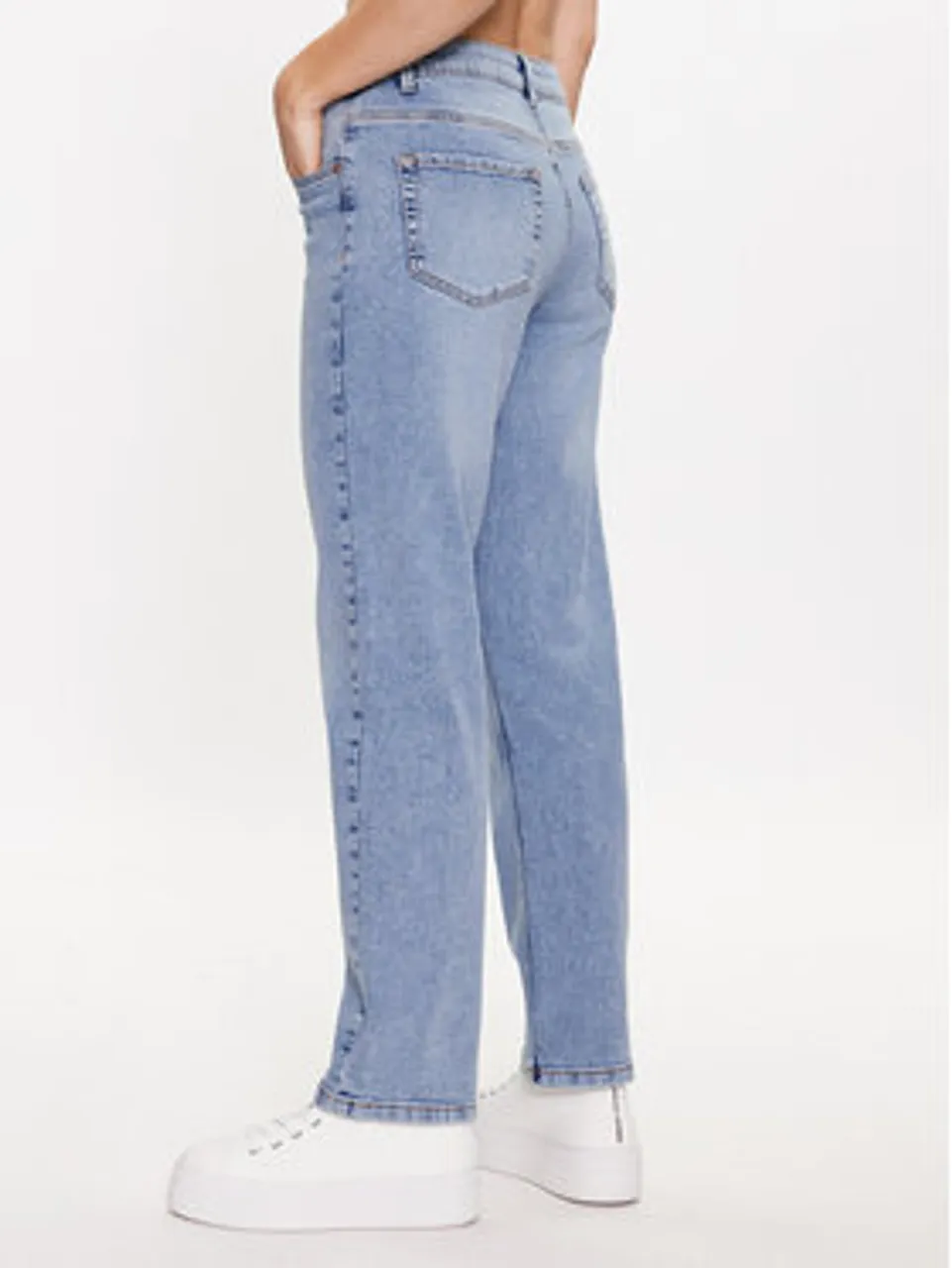 Noisy May Jeans Guthie 27027479 Blau Straight Fit
