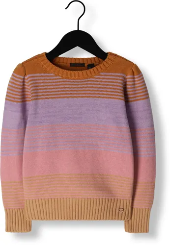 Nono Mädchen Pullover & Cardigans Kira Girls Striped Knitted Sweater - Merhfarbig/Bunt