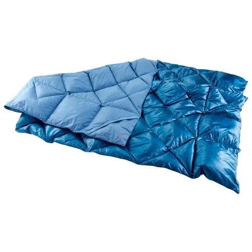 Nordisk - Kiby Packable Down Travel Blanket - Decke Gr 200 x 140 cm blau