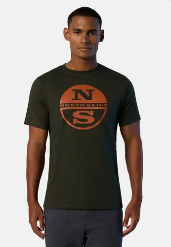 North Sails T-Shirt T-Shirt mit Logo-Druck mit klassischem Design