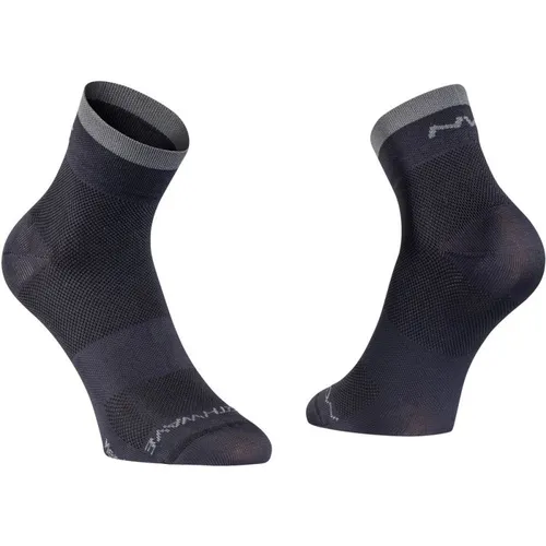 Northwave Origin Sock - Fahrradsocken Black / Dark Grey - old M (40-43)