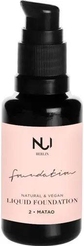 Nui Cosmetics Natural Liquid Foundation 02 MATAO 30 ml