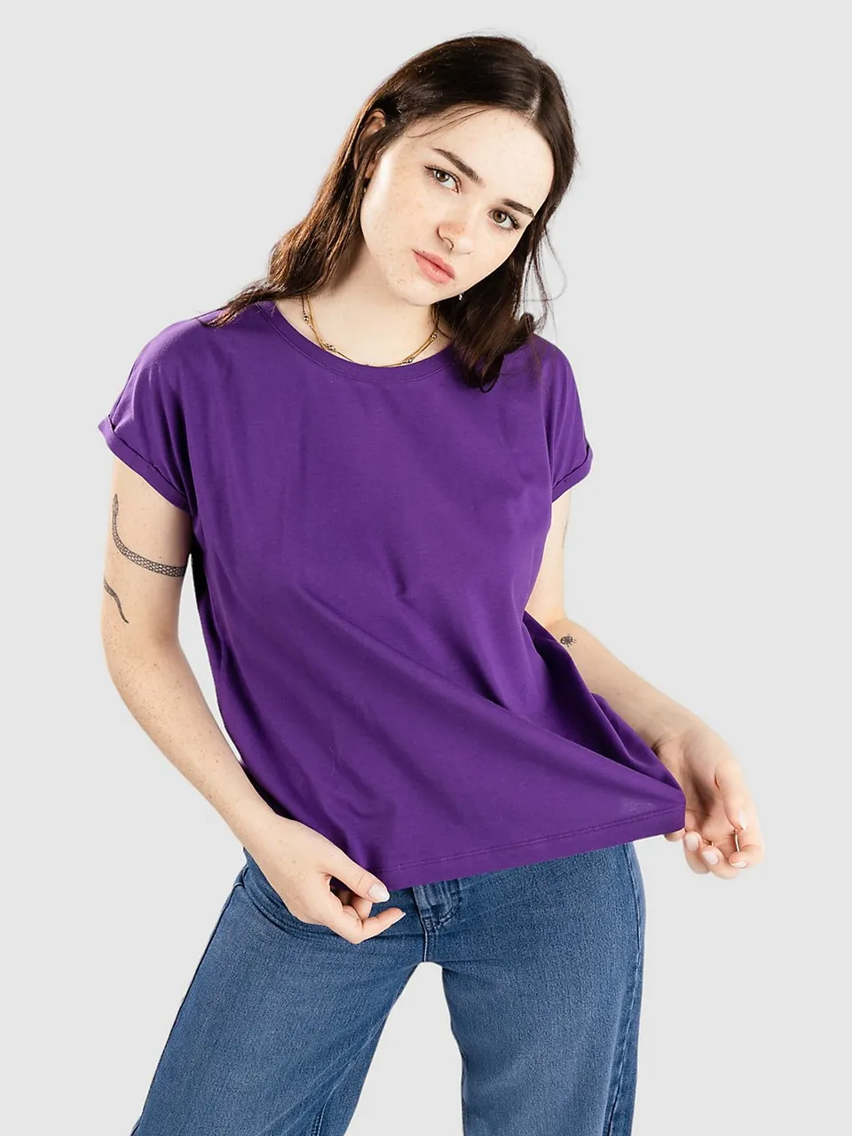 Nümph Nubeverly T-shirt tillandsia Purple