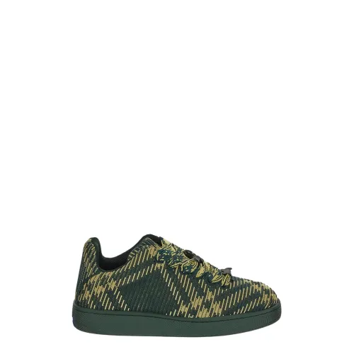 Nylon Low Top Sneaker Trainers Burberry