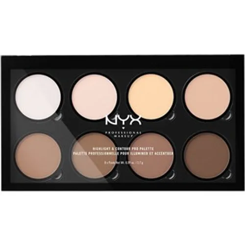 NYX Professional Makeup Highlighter Highlight & Contour Pro Palette Damen