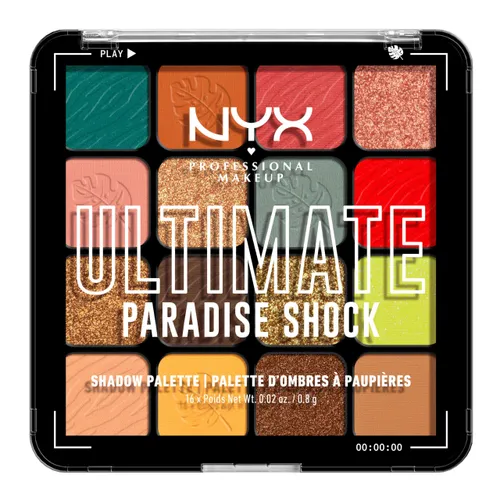NYX Professional Makeup Lidschattenpalette mit 16 Farbtönen