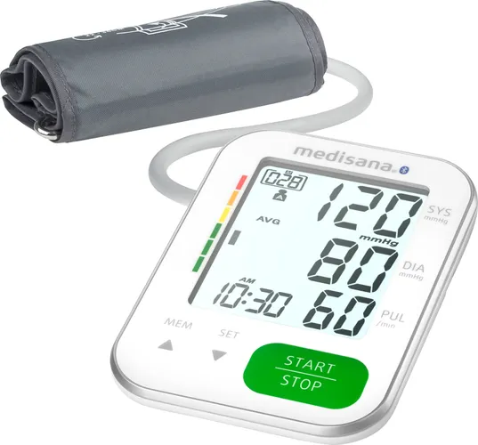 Oberarm-Blutdruckmessgerät MEDISANA "BU570" Blutdruckmessgeräte weiß Oberarm-Blutdruckmessgerät