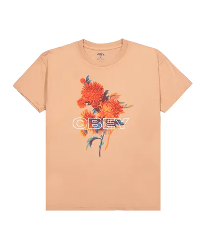 Obey Bouquet T-Shirt Damen Braun