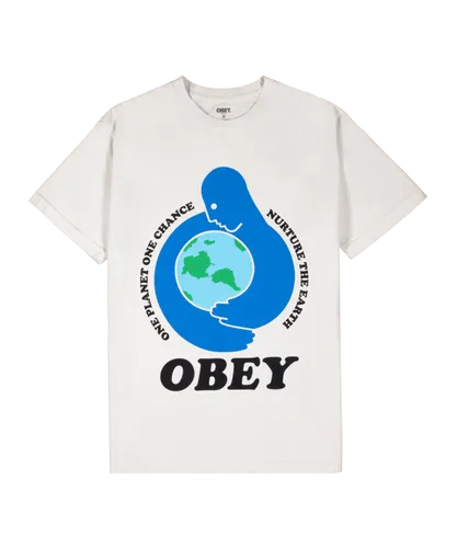 Obey Nurture T-Shirt Braun
