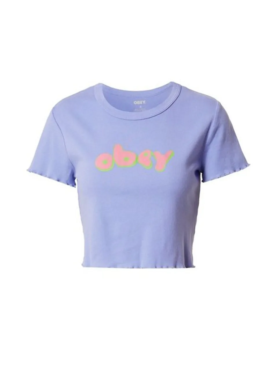 OBEY T-Shirt (1-tlg) Plain/ohne Details