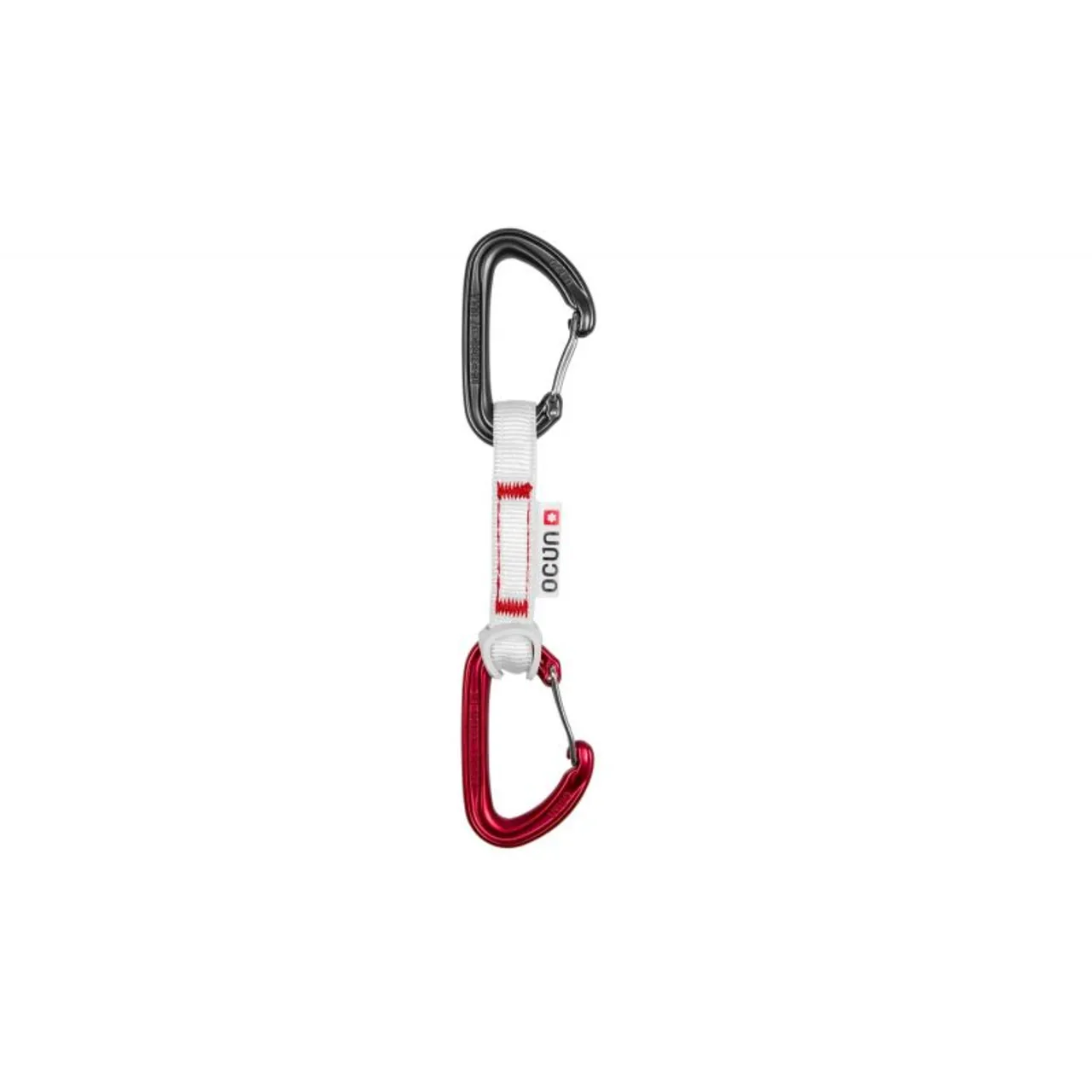Ocún Kestrel QD Bio-Dyn-Ring 15 mm - Express-Set Red 10 cm