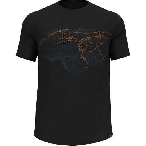 Odlo Herren Ascent PW 130 Topography T-Shirt