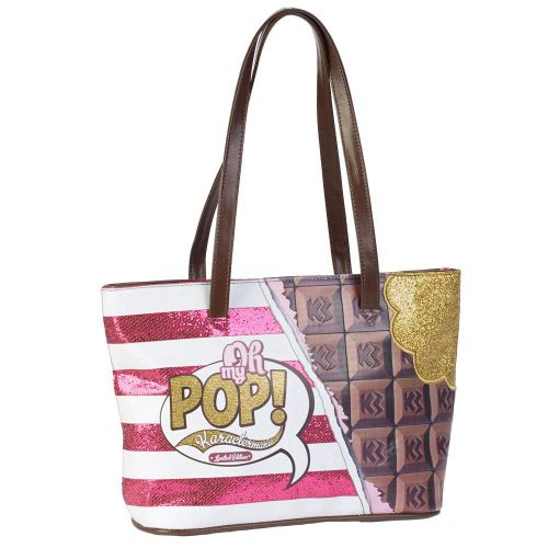 Oh My Pop!! Tote Bag de 'Chocolat' Strandtasche aus Stoff