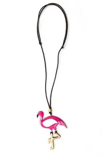 ÖkoBella Lange Kette Flamingo, mit plastikfreiem Versand