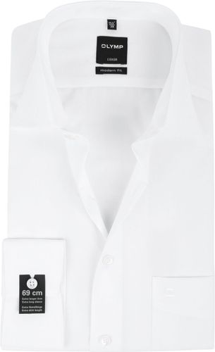 OLYMP Luxor Hemd SL7 Modern Fit Weiß - Größe 39