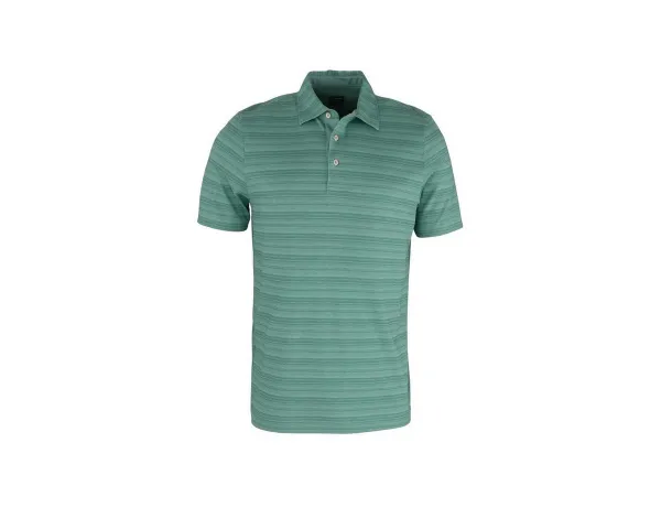 OLYMP Poloshirt grün regular fit (1-tlg)