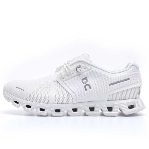 On Cloud 5 Womens, White