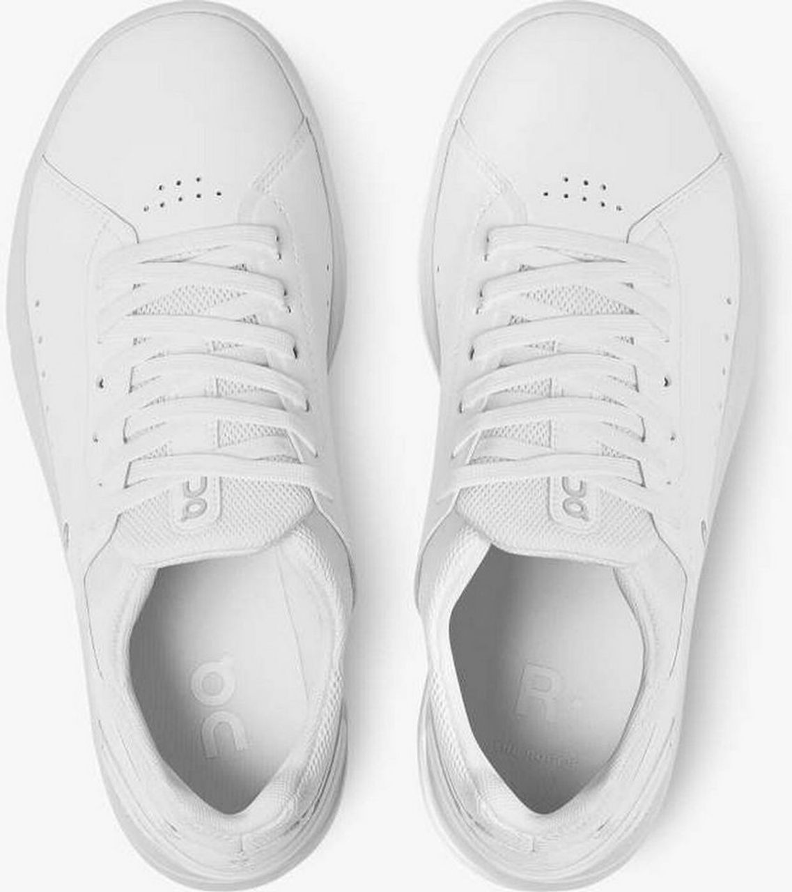 ON RUNNING THE ROGER ALL WHITE - ADVANTAGE Laufschuh
