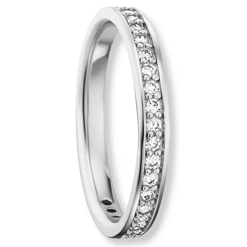 ONE ELEMENT Diamantring 0.25 ct Diamant Brillant Ring aus 585 Weißgold, Damen Gold Schmuck