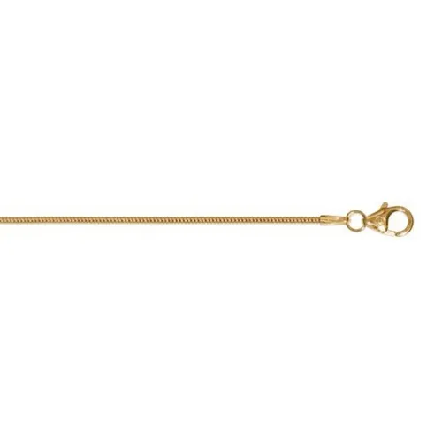 ONE ELEMENT Goldkette Halskette aus 333 Gelbgold Ø 1,20 mm, Damen Gold Schmuck Schlangenkette