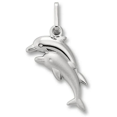 ONE ELEMENT Kettenanhänger Delfin Anhänger aus 925 Silber, Damen Silber Schmuck Delfin