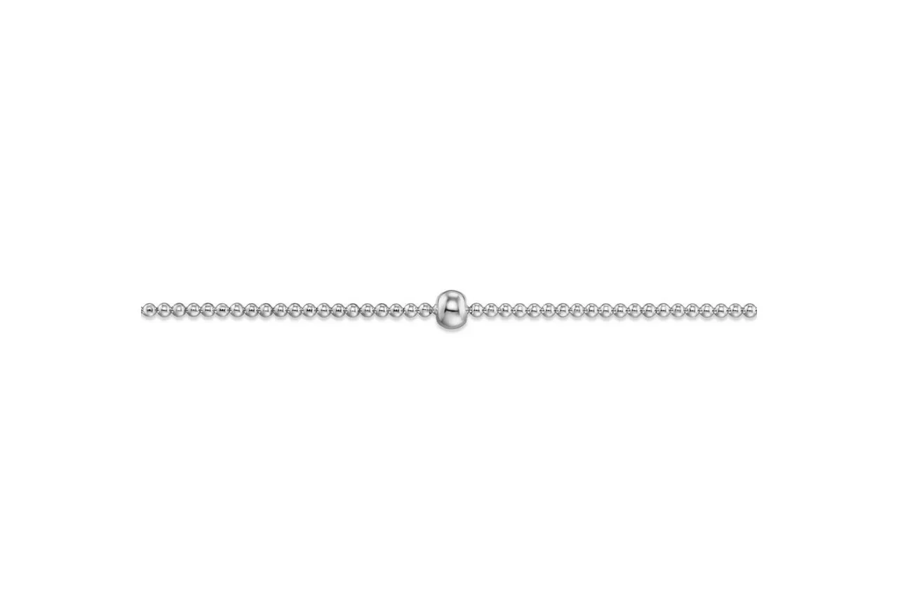 ONE ELEMENT Silberarmband Armband aus 925 Silber Ø 54,0 mm mit Gummiband Ø, Damen Silber Schmuck Kugelkette