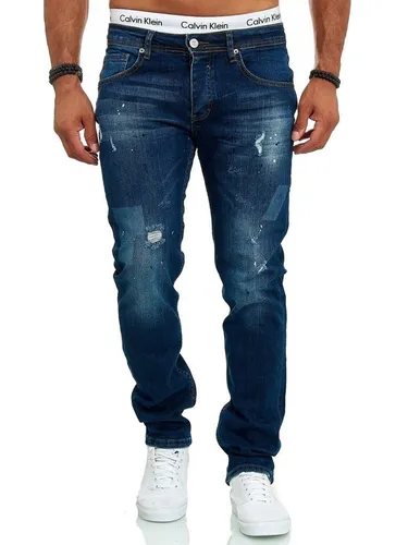 OneRedox Straight-Jeans J-700C (Jeanshose Designerjeans Bootcut, 1-tlg) Freizeit Business Casual