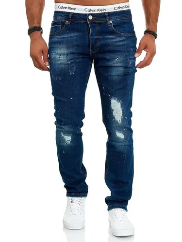 OneRedox Straight-Jeans J-700C (Jeanshose Designerjeans Bootcut, 1-tlg) Freizeit Business Casual