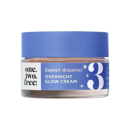 one.two.free! - Overnight Glow Cream Nachtcreme 15 ml