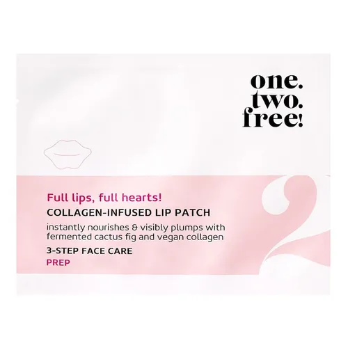 one.two.free! - Step 2: Vorbereitung Collagen-Infused Lip Patch Lippenmasken
