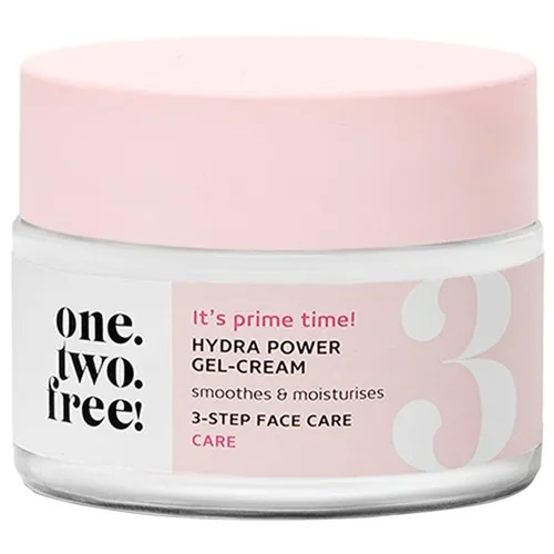 one.two.free! - Step 3: Pflege Hydra Power Gel Cream Gesichtscreme 50 ml